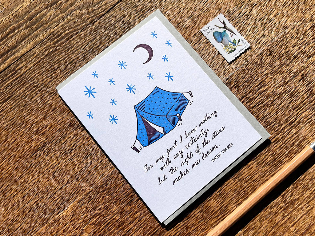 Noteworthy Paper & Press Van Gogh Quote Greeting Card