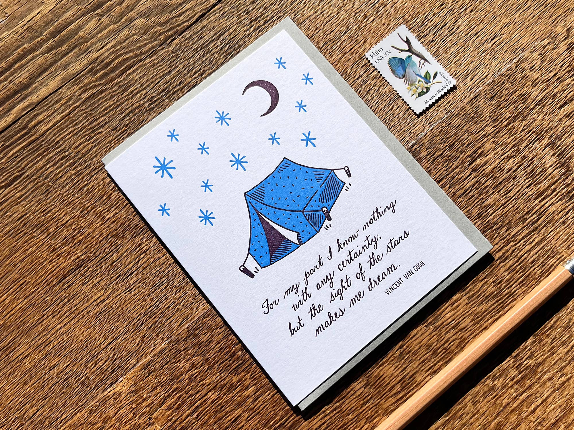 Noteworthy Paper & Press Van Gogh Quote Greeting Card