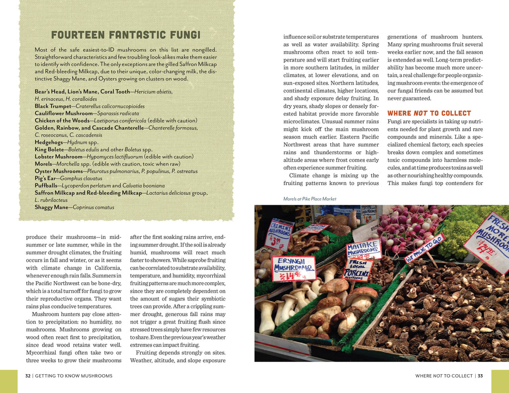 Fruits of the Forest: A Field Guide to PNW Edible Mushrooms