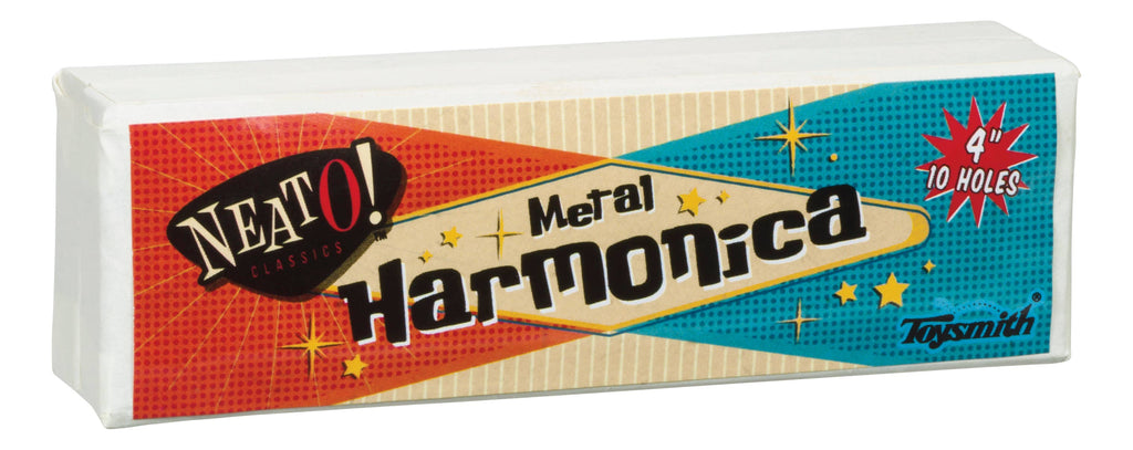 Toysmith Neato! 4" Metal Harmonica