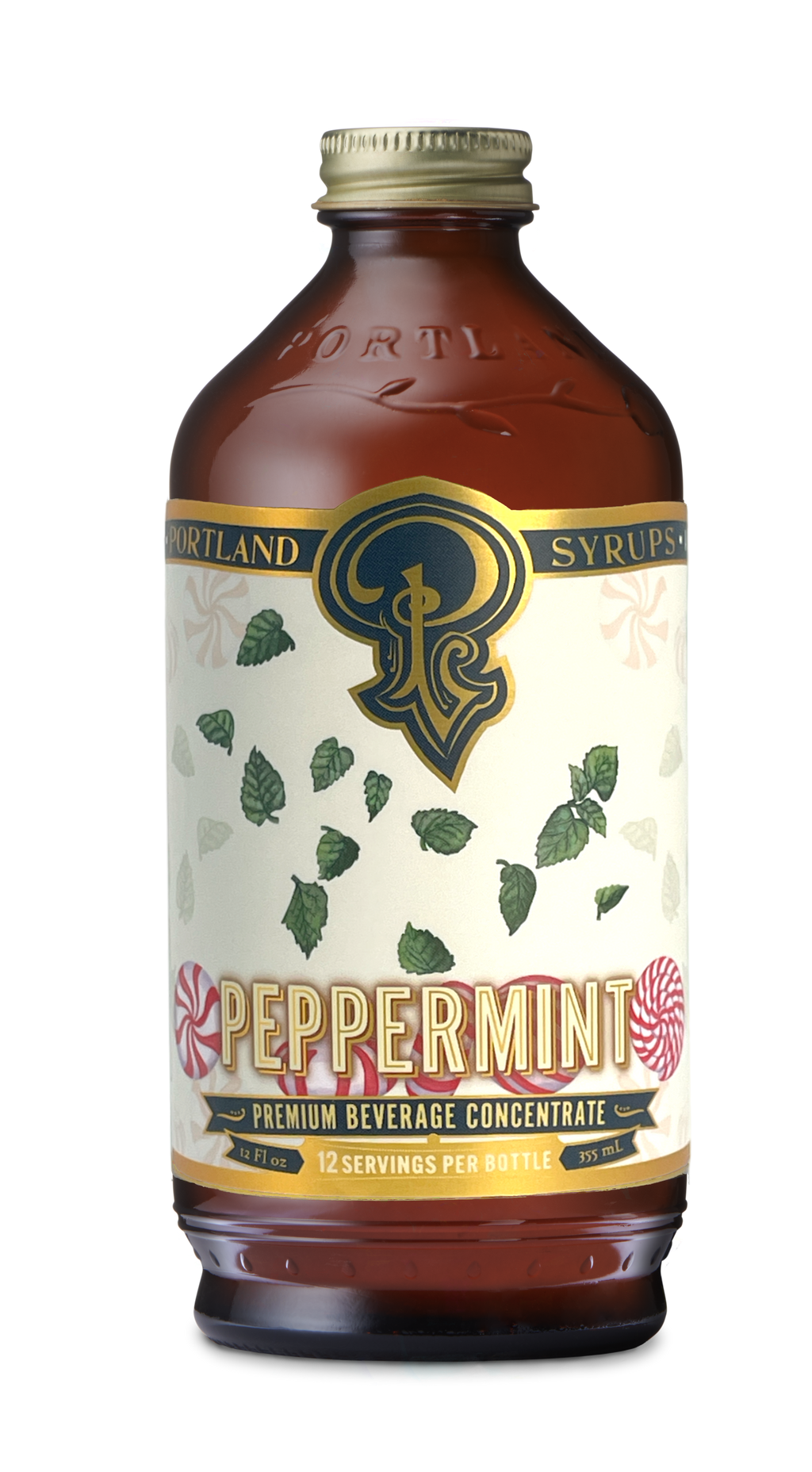 Portland Syrups Limited Edition Peppermint Cocktail & Coffee Syrup — 12oz