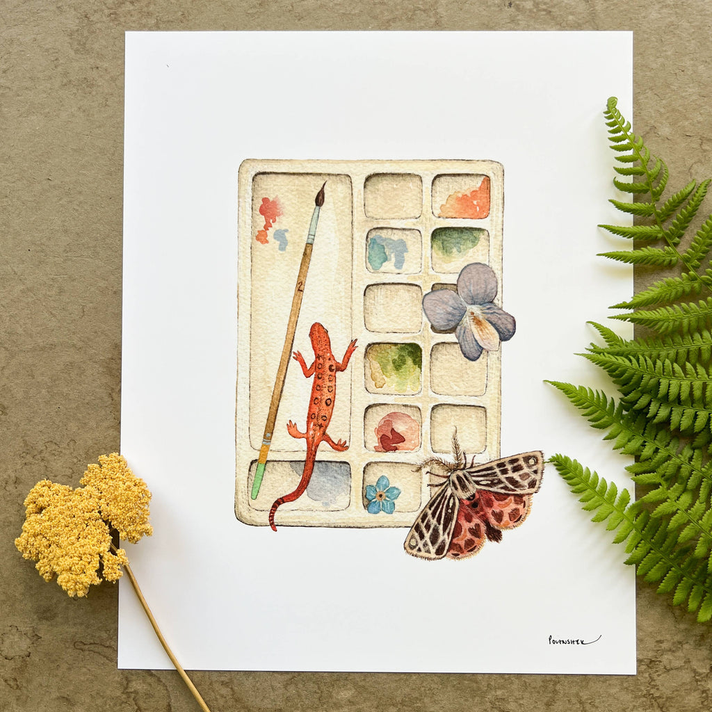 Polanshek of the Hills 8×10 Art Print — Woodland Home: Valerie's Palette