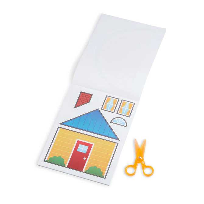 Melissa & Doug Scissor Skills Activity Pad - Games and Shapes