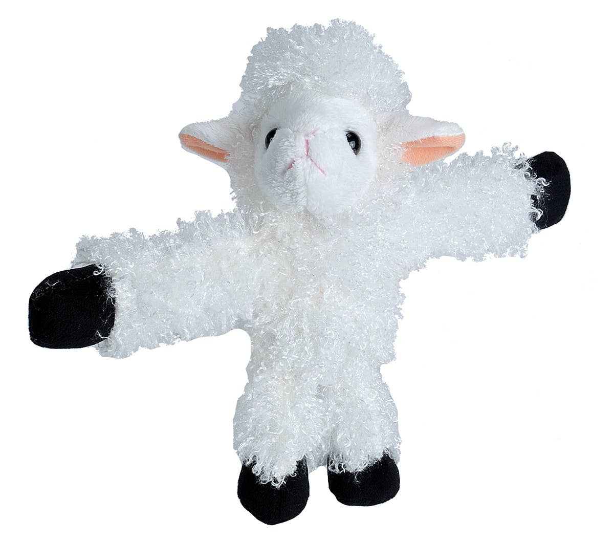 Wild Republic Huggers Lamb Plush Clip-On