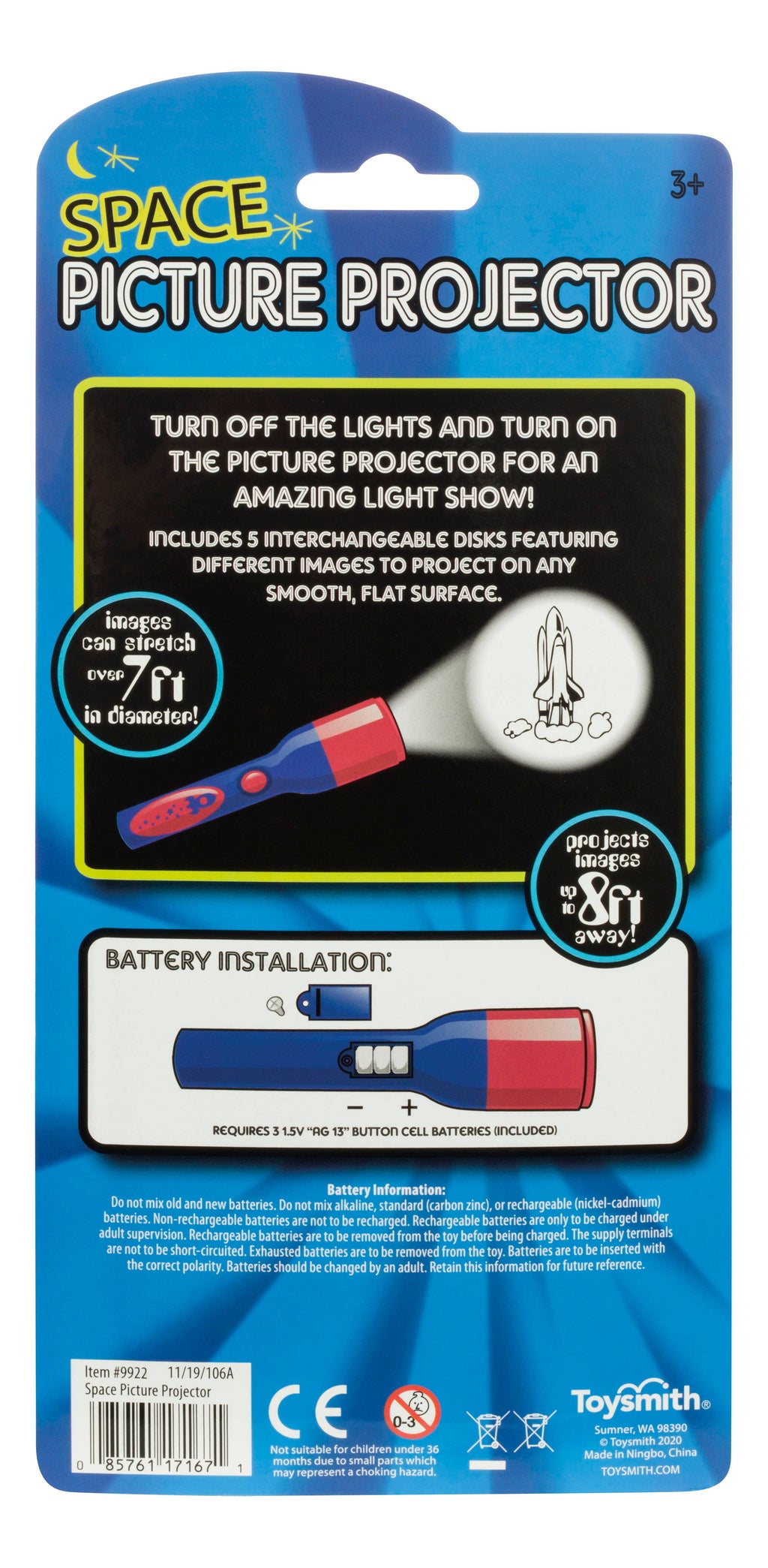 Toysmith Mini LED Picture Projector