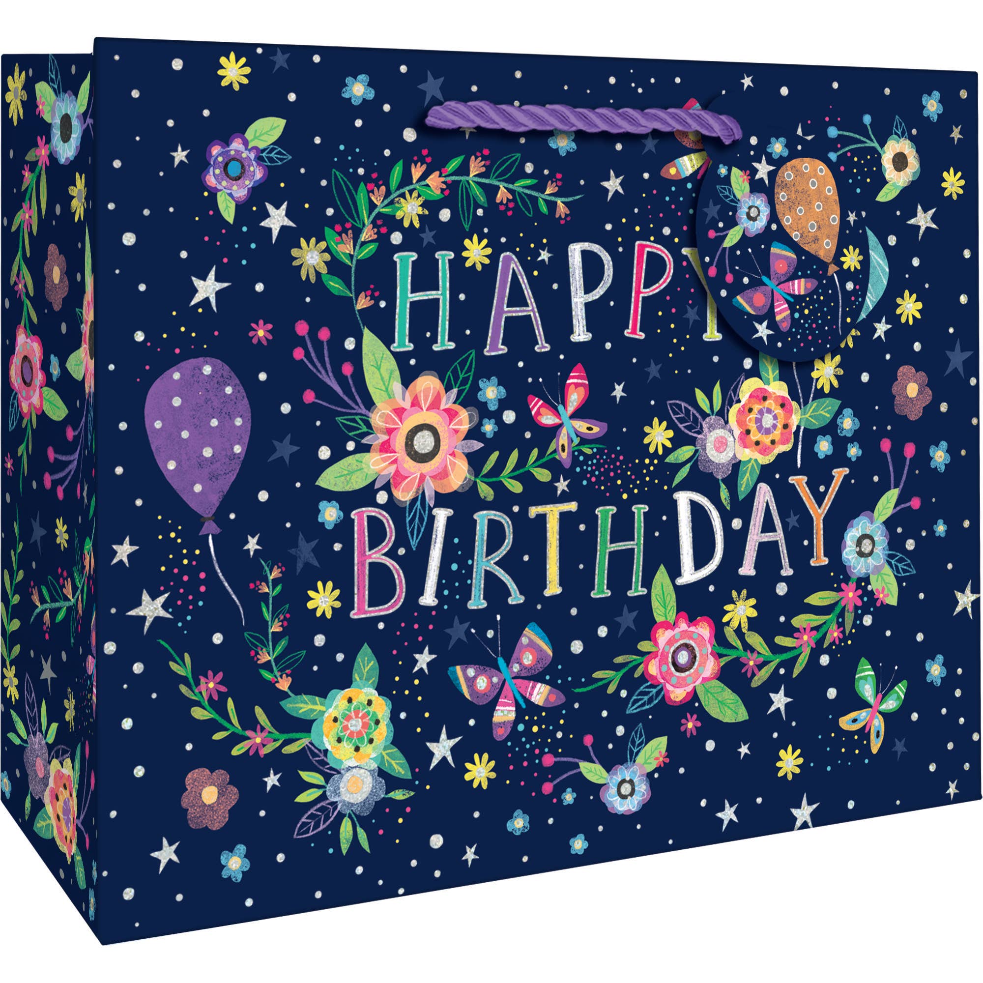 Jillson & Roberts Beautiful Birthday Gift Bag — Large