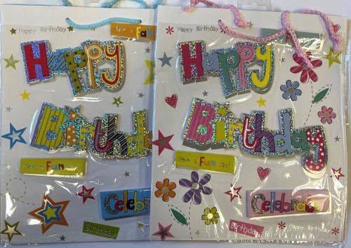 Large Happy Birthday Gift Bag