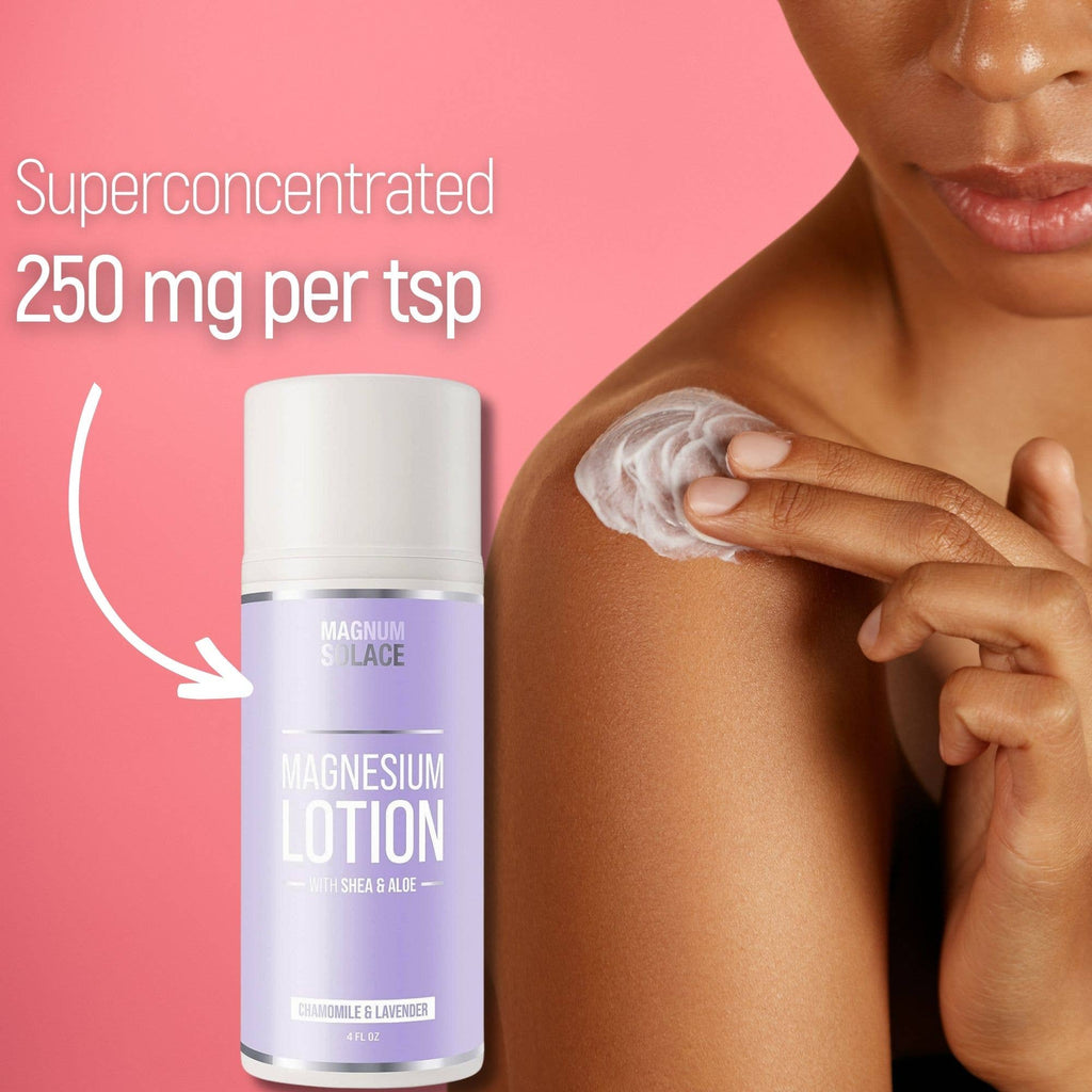 Magnum Solace Magnesium Lotion – Chamomile & Lavender