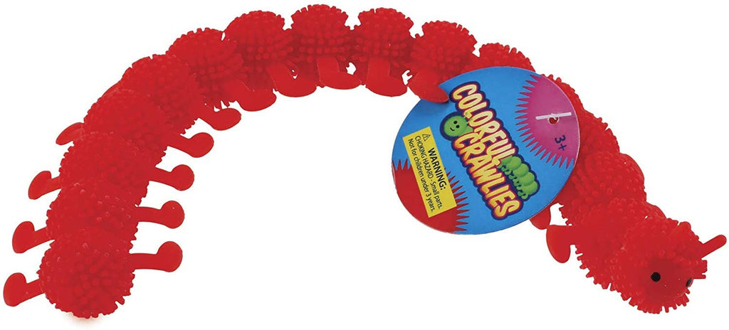 Toysmith Colorful Squishy Stretchy Crawlies