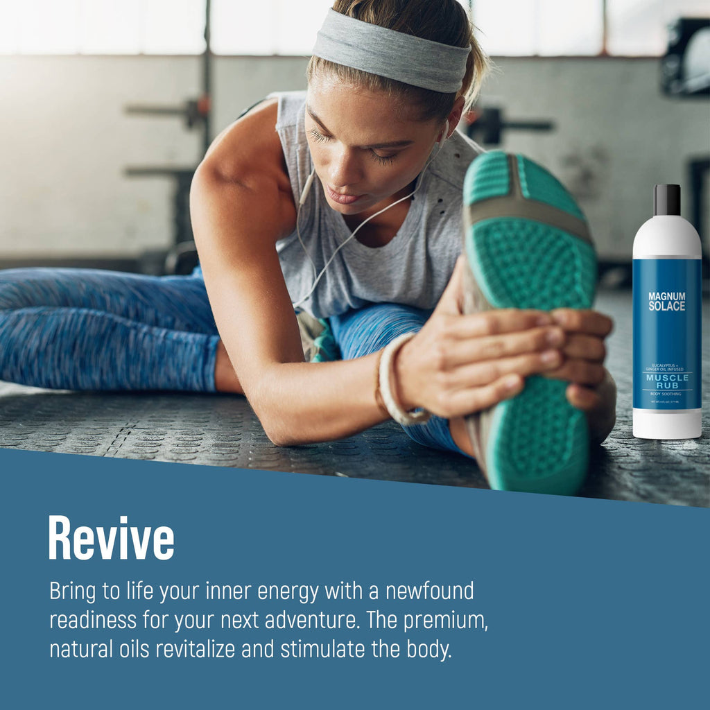 Magnum Solace Natural Muscle Rub for Soreness