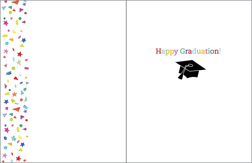 Gina B Graduation Card — You Did It!