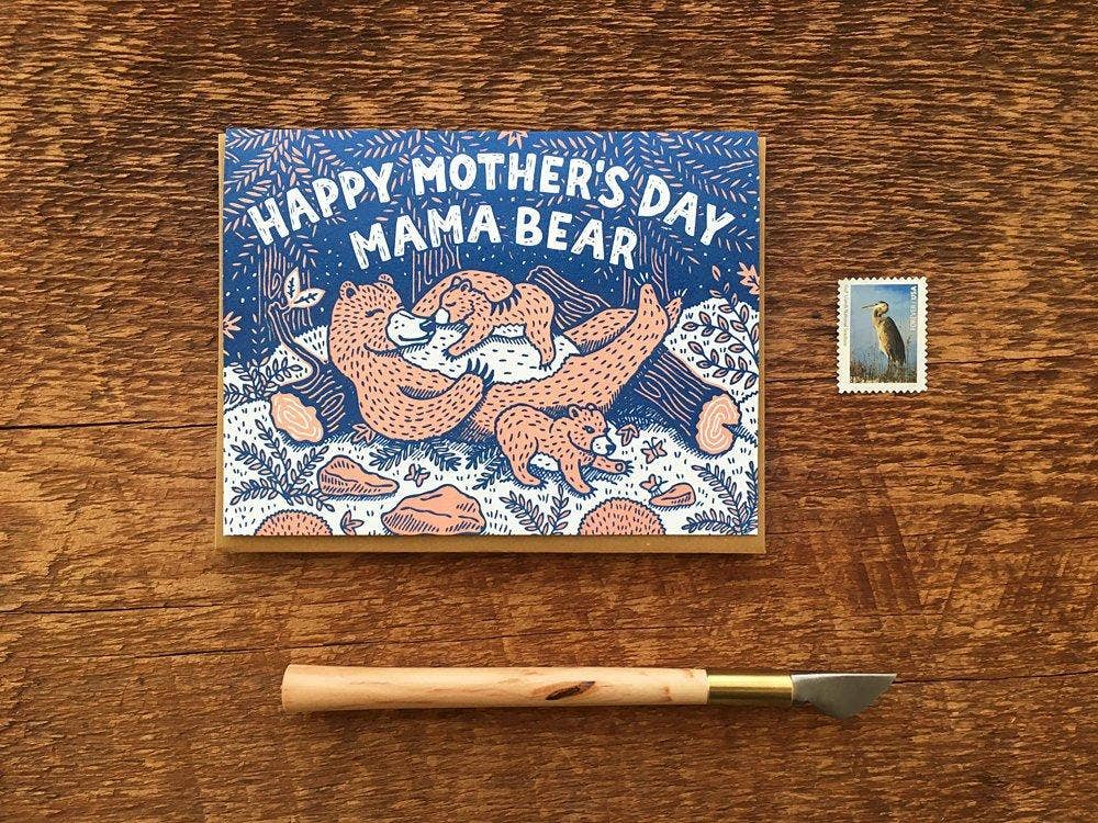 Noteworthy Paper & Press Mama Bear Mother's Day Greeting Card