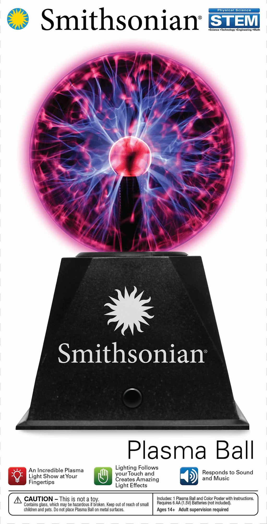 Toysmith Smithsonian Plasma Ball