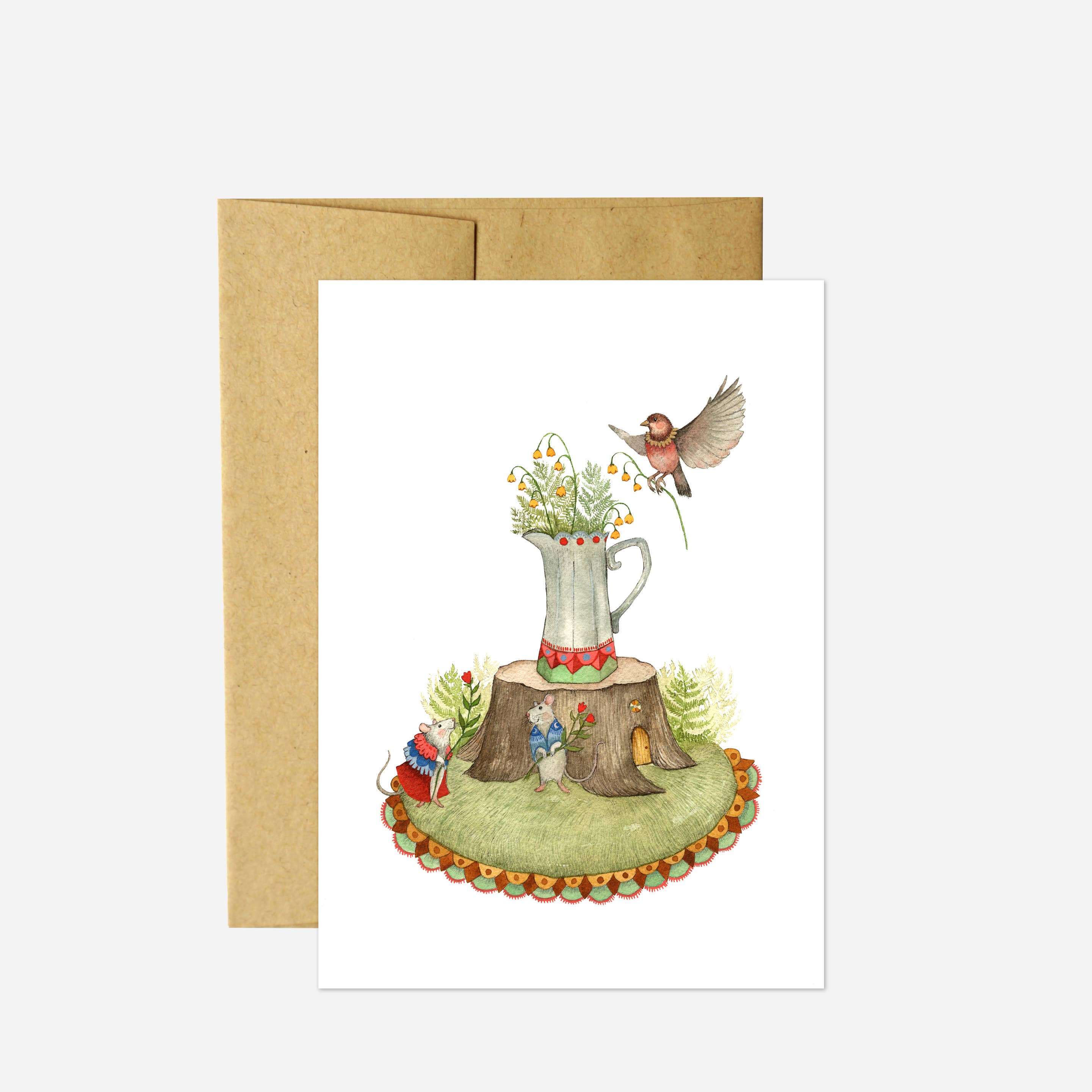 Polanshek of the Hills “The Florists” Greeting Card