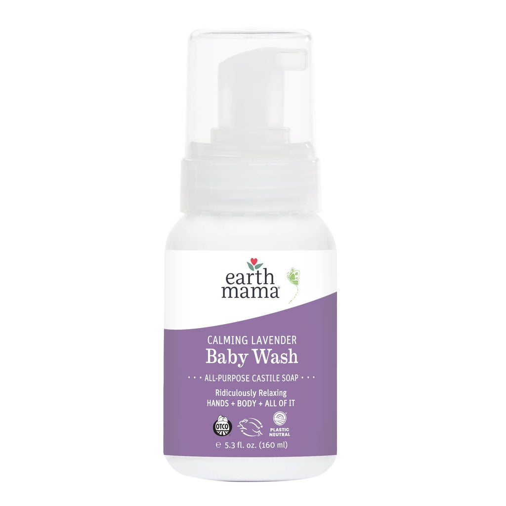 Earth Mama Calming Lavender Castile Baby Wash