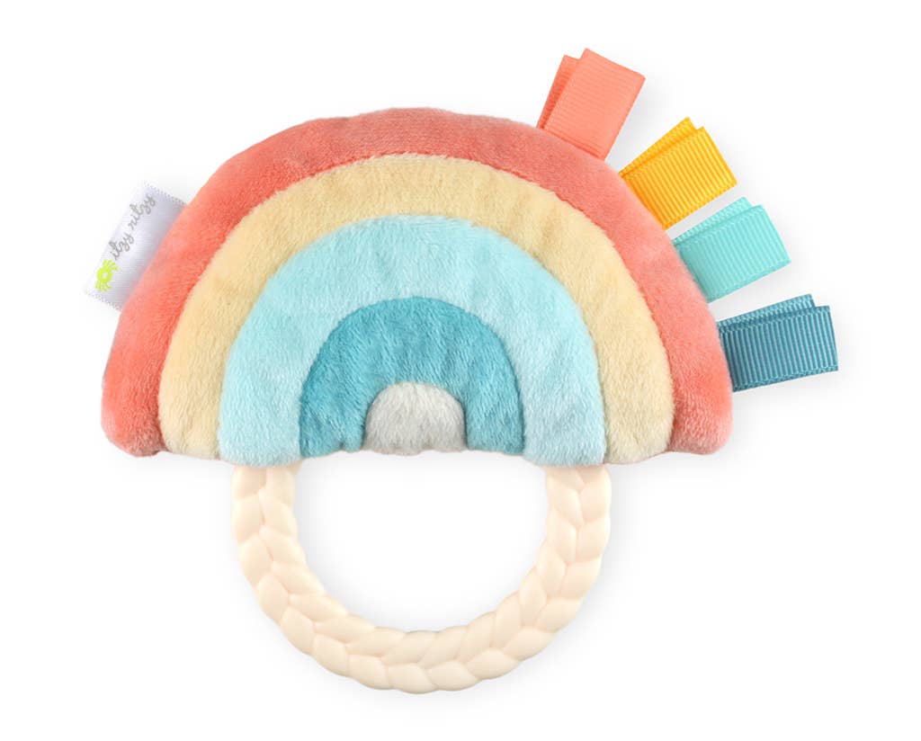 Itzy Ritzy Plush Rattle Pal with Teether