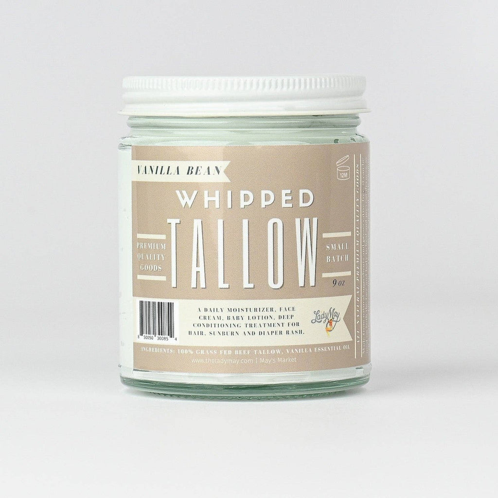 Lady May Tallow Vanilla Whipped Tallow Moisturizer