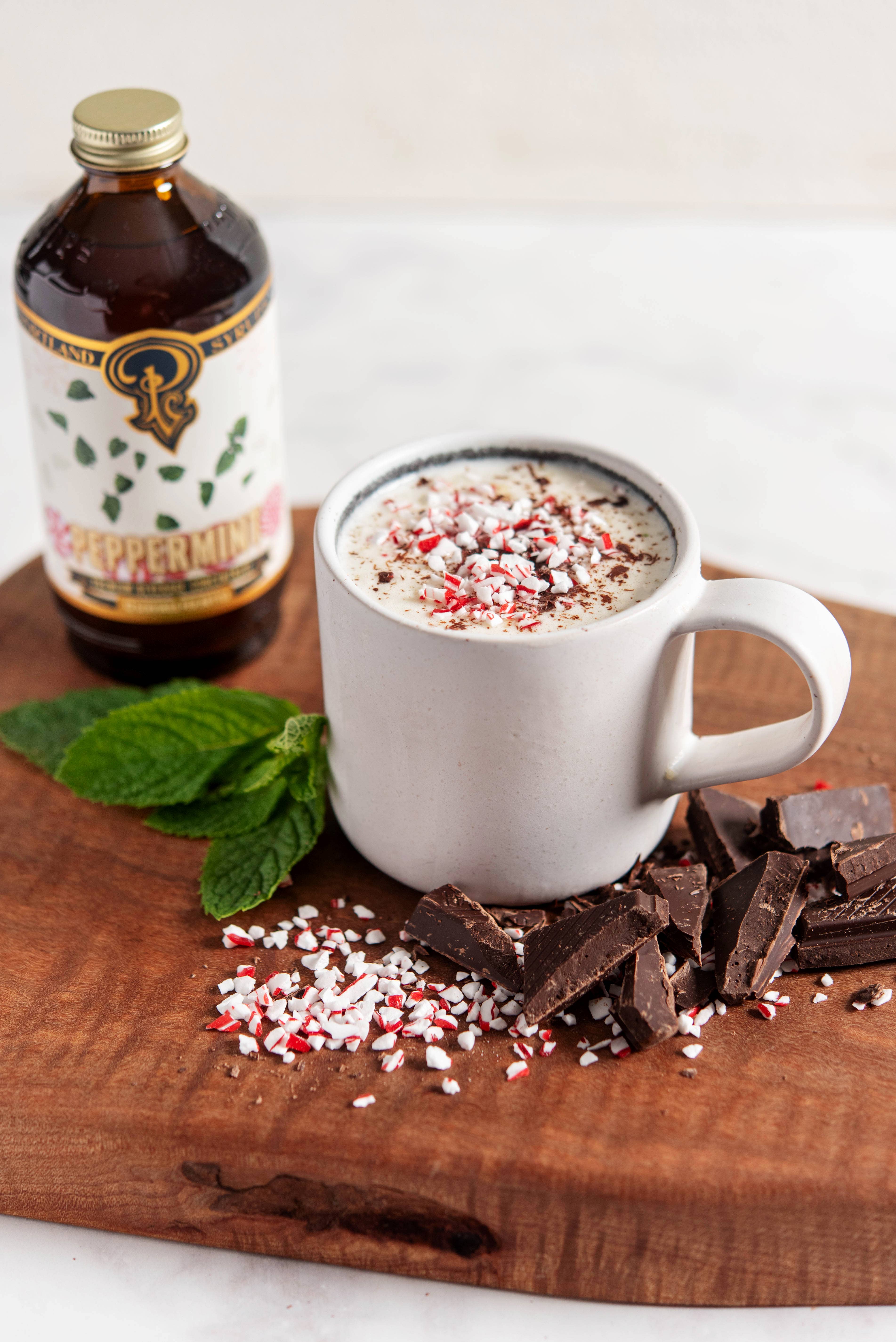 Portland Syrups Limited Edition Peppermint Cocktail & Coffee Syrup — 12oz