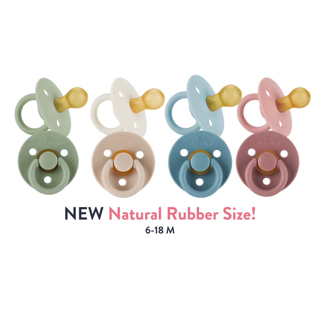Itzy Ritzy Soother Natural Rubber Pacifier Set