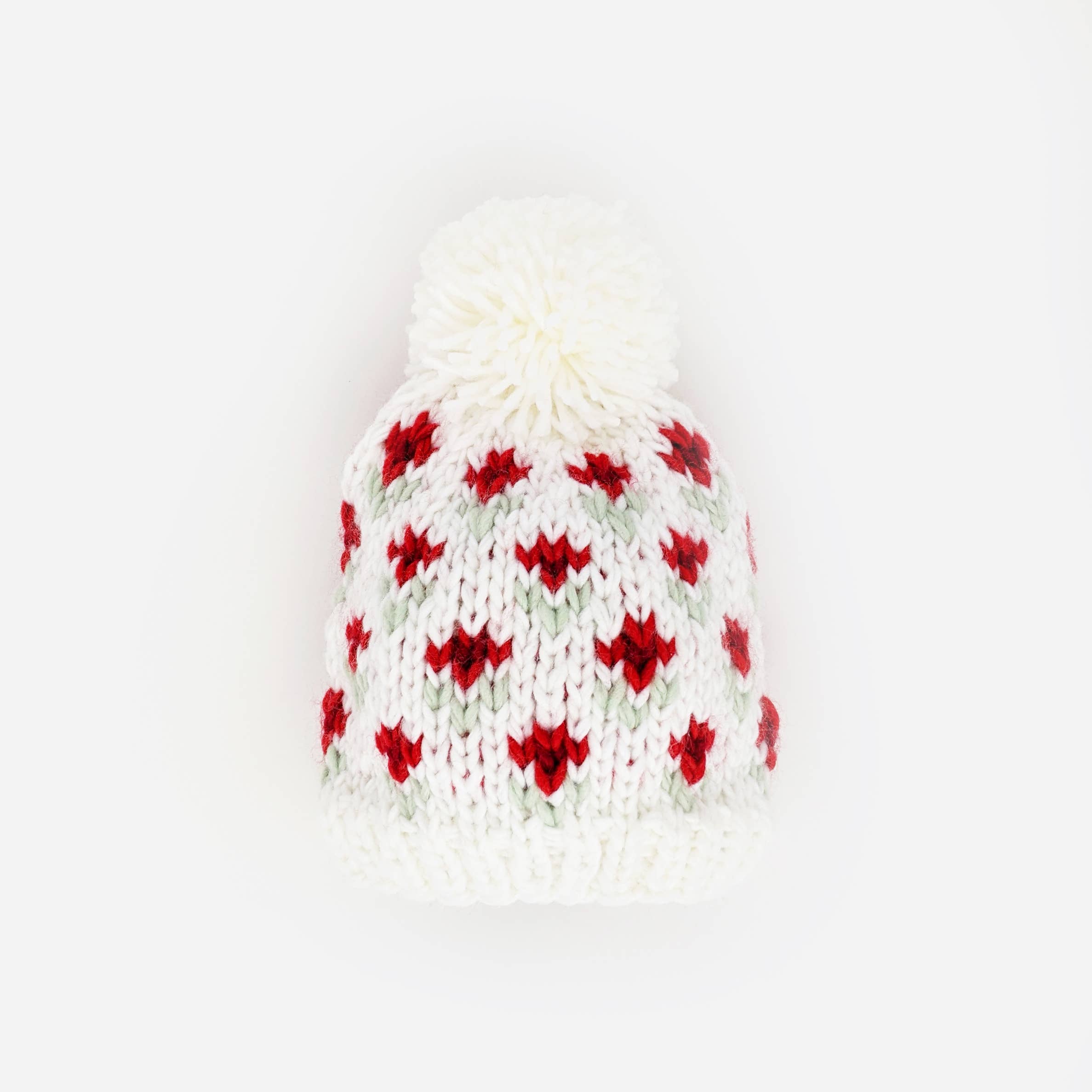 Huggalugs Bitty Blooms Holiday Beanie