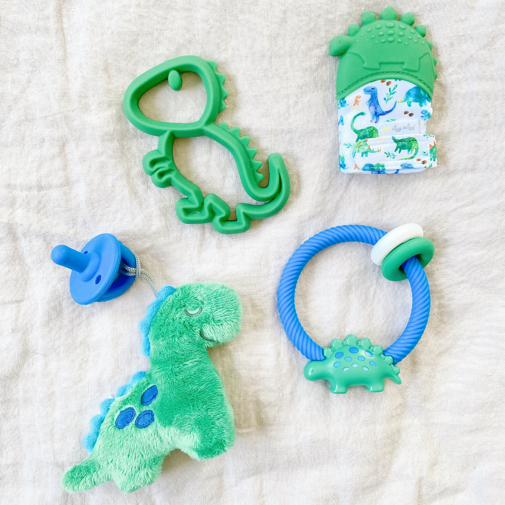 Itzy Ritzy Silicone Rattle Teether