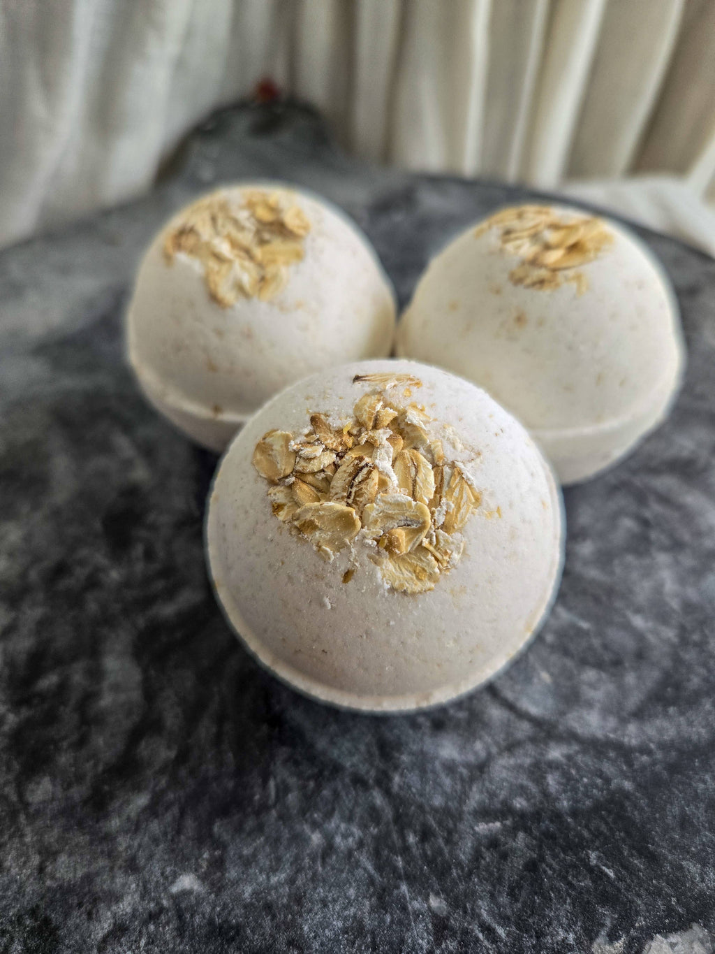 Gnat and Bee Oat and Honey Natural Bath Bomb