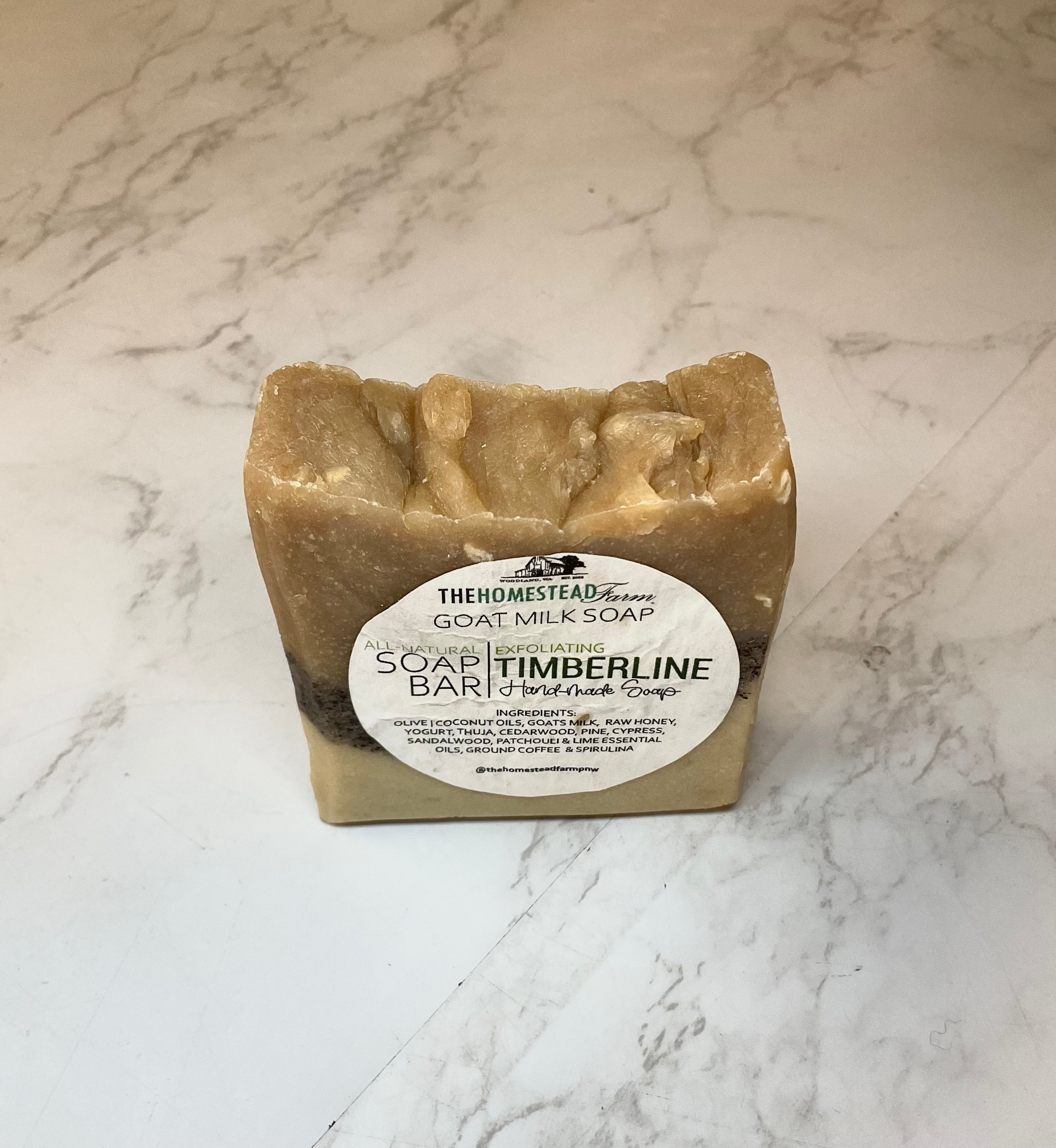 The Homestead Farm Goat Milk Soap Bar