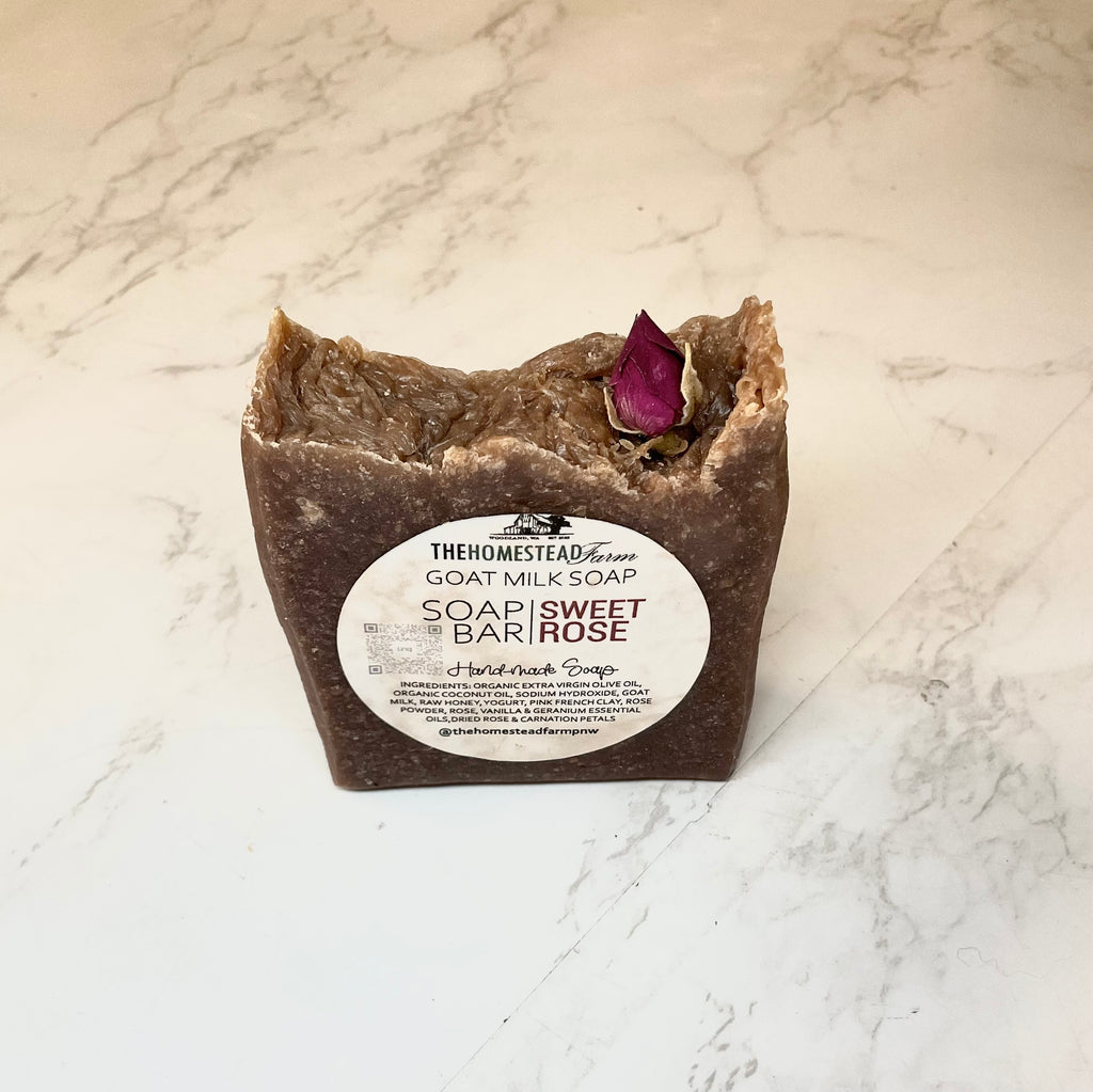 The Homestead Farm Goat Milk Soap Bar