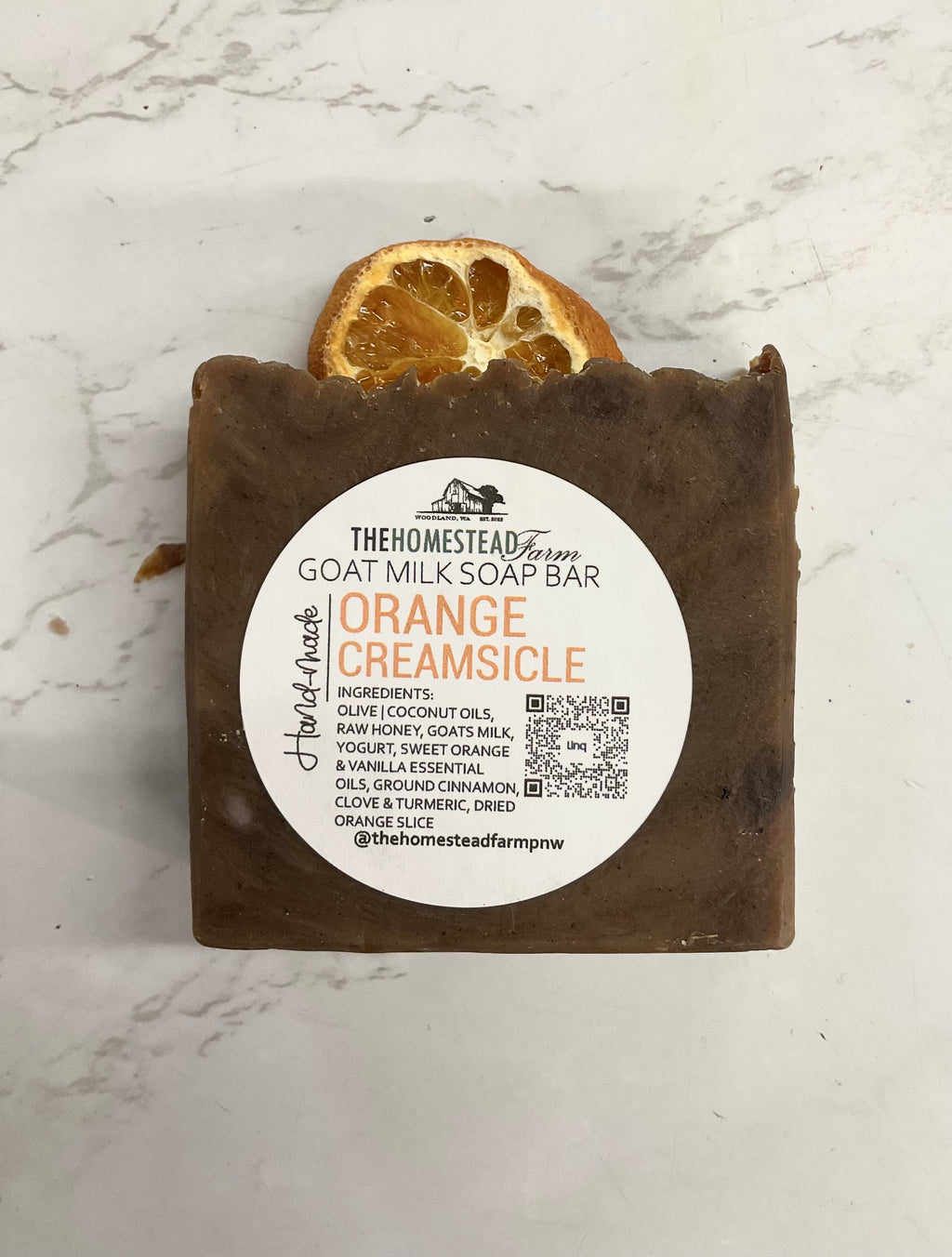 The Homestead Farm Goat Milk Soap Bar