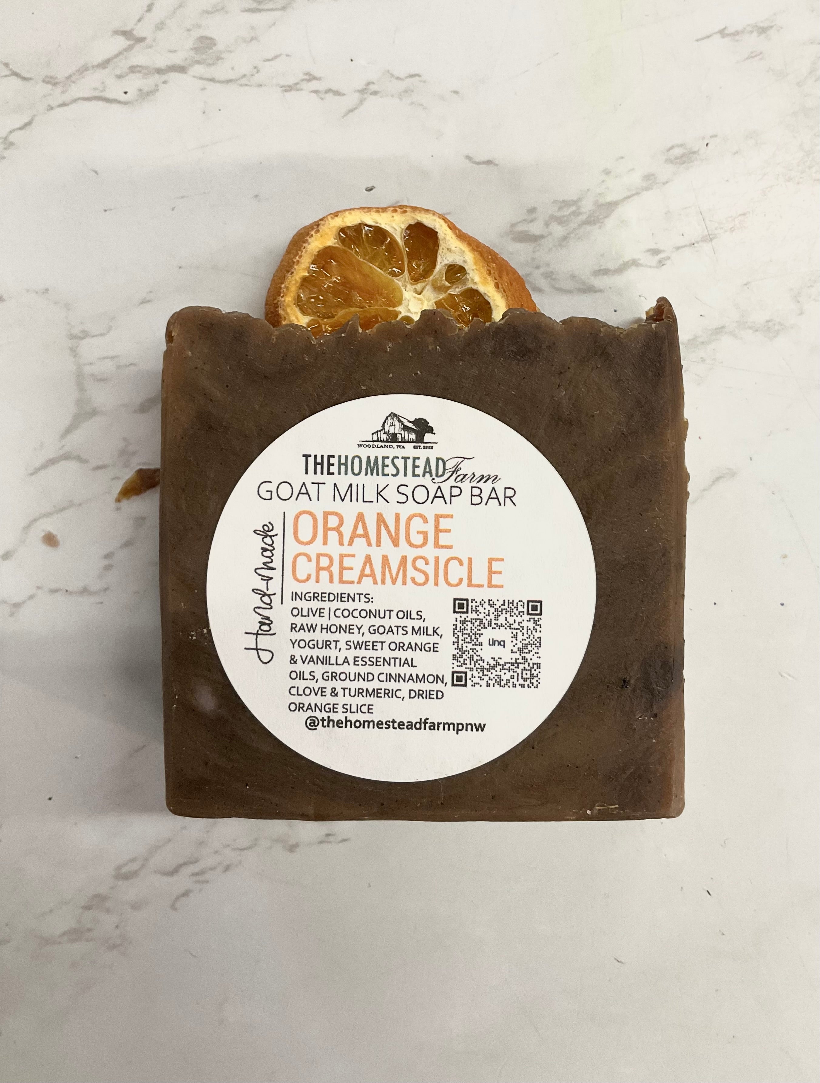 The Homestead Farm Goat Milk Soap Bar