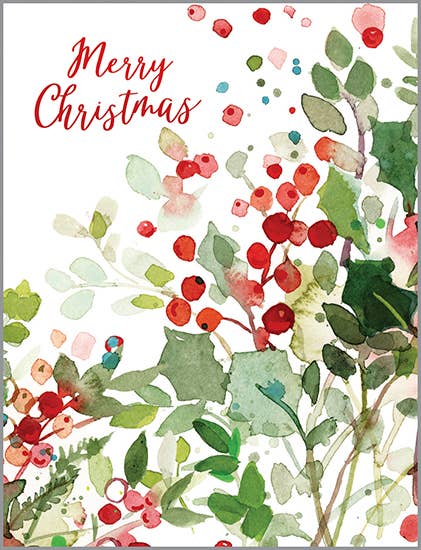 Gina B Christmas Card Set — Berry Branches