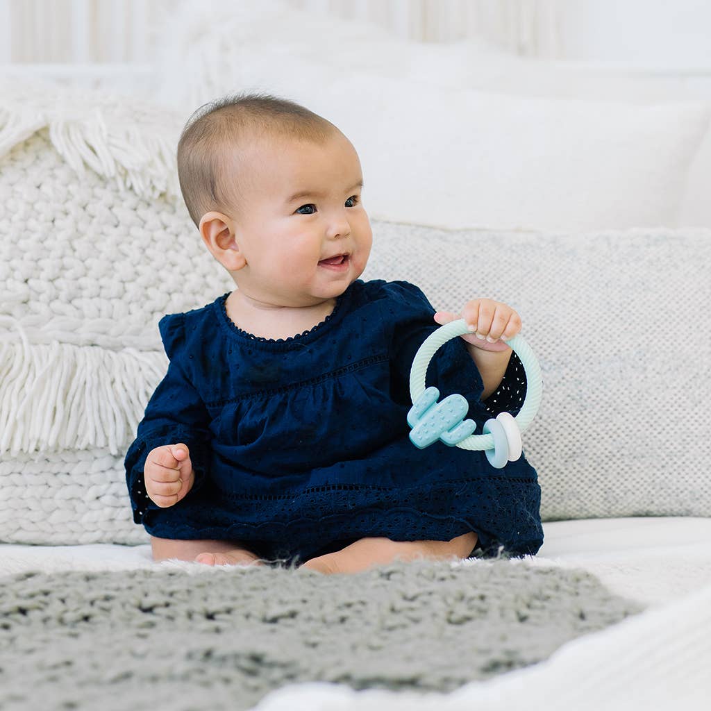 Itzy Ritzy Silicone Rattle Teether