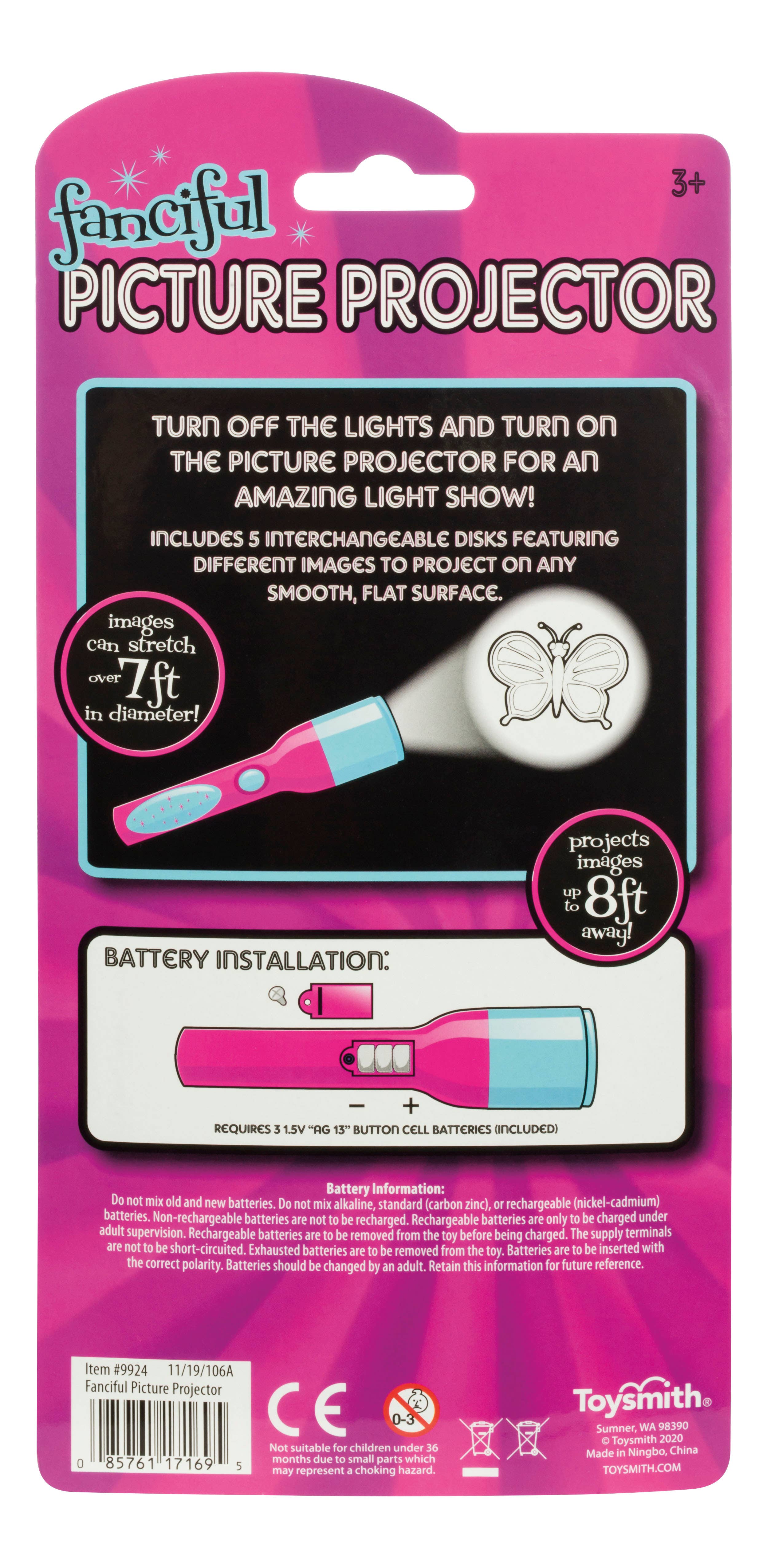 Toysmith Mini LED Picture Projector