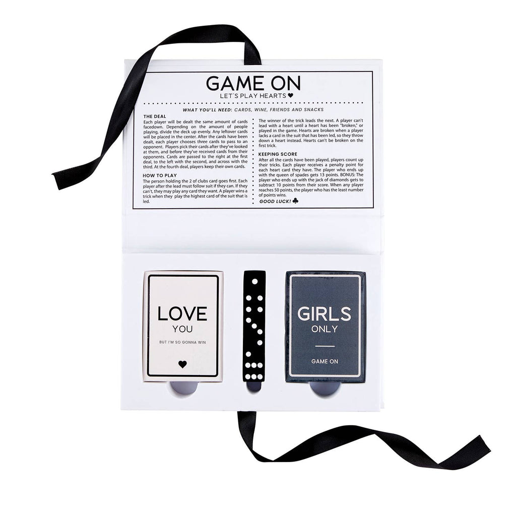Santa Barbara Studios Playing Card + Dice Set