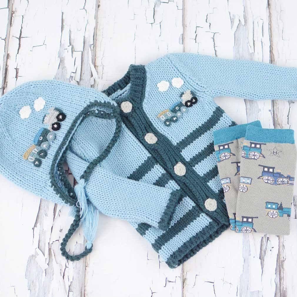Huggalugs Choo Choo Train Sweater