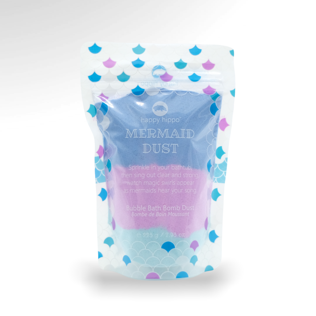 Happy Hippo Mermaid Dust Bubble Bomb