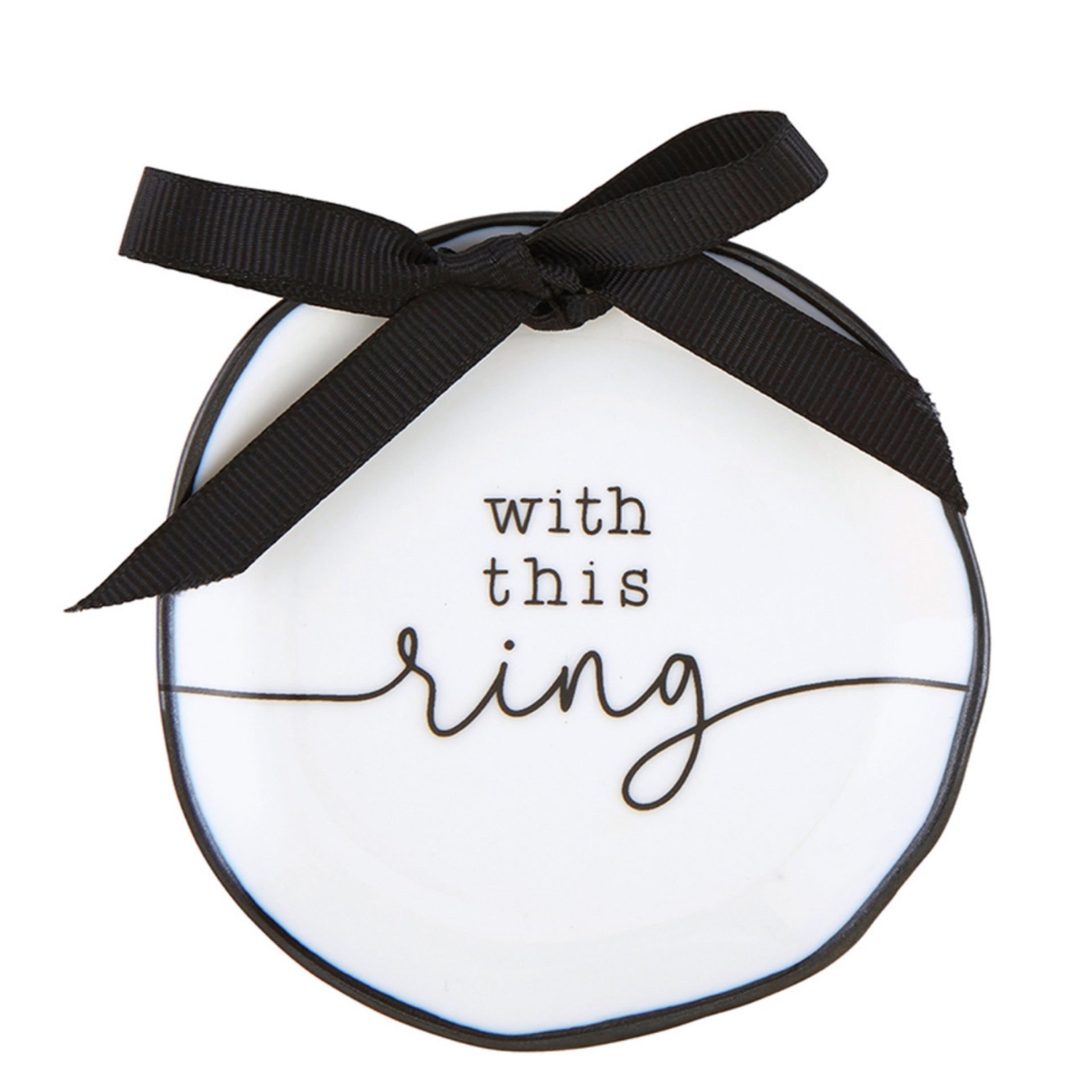 Santa Barbara Studios Wedding Ring Dish