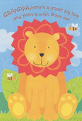 Grandpa Lion Father's Day Card