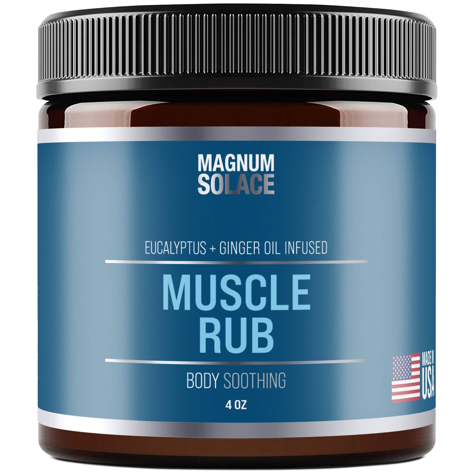 Magnum Solace Natural Muscle Rub for Soreness