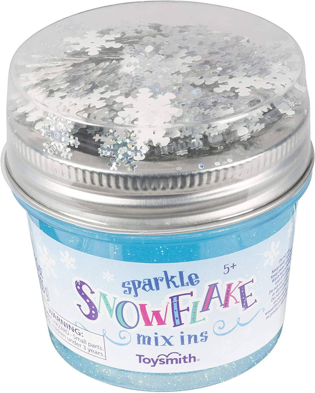 Toysmith Sparkle Snowflake Mix-Ins Slime