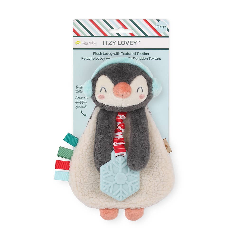 Itzy Ritzy Holiday Lovey Plush and Teether Toy