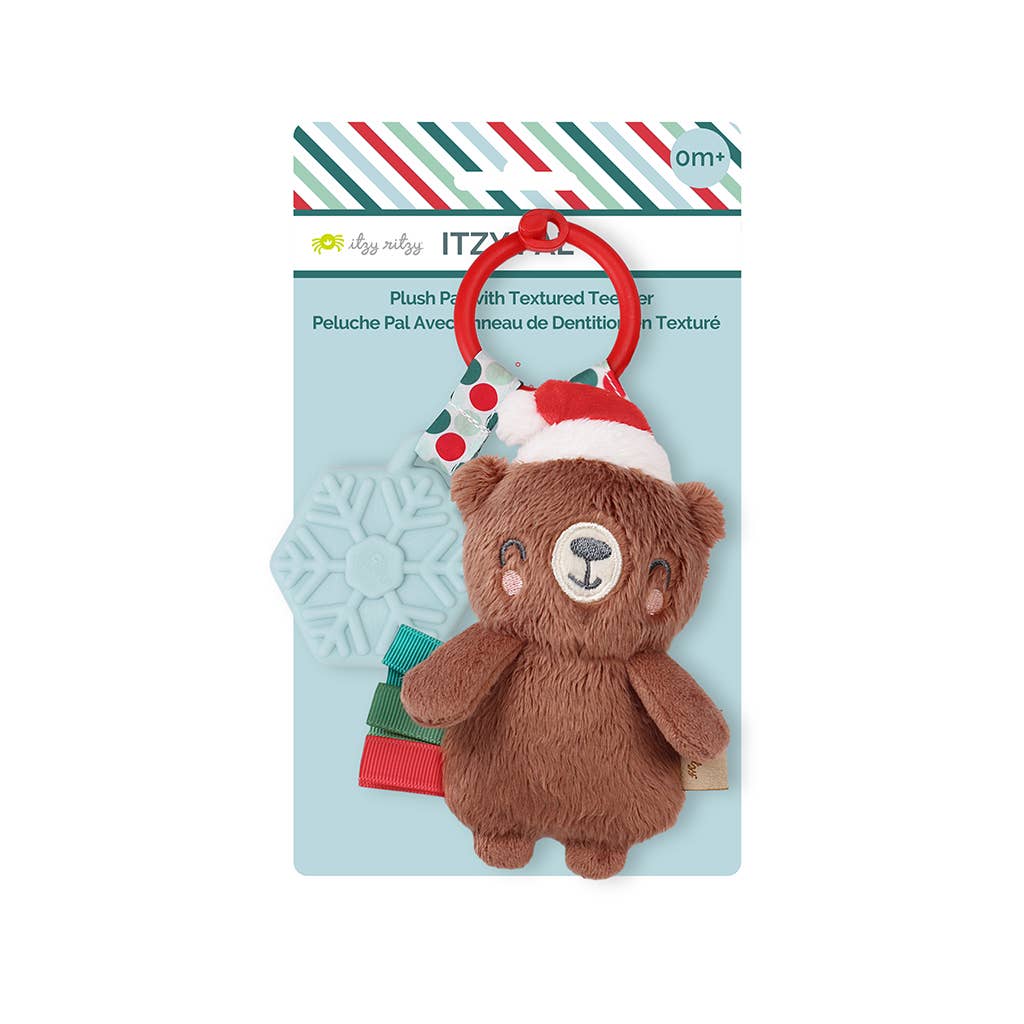 Itzy Ritzy Holiday Itzy Pal Plush and Teether