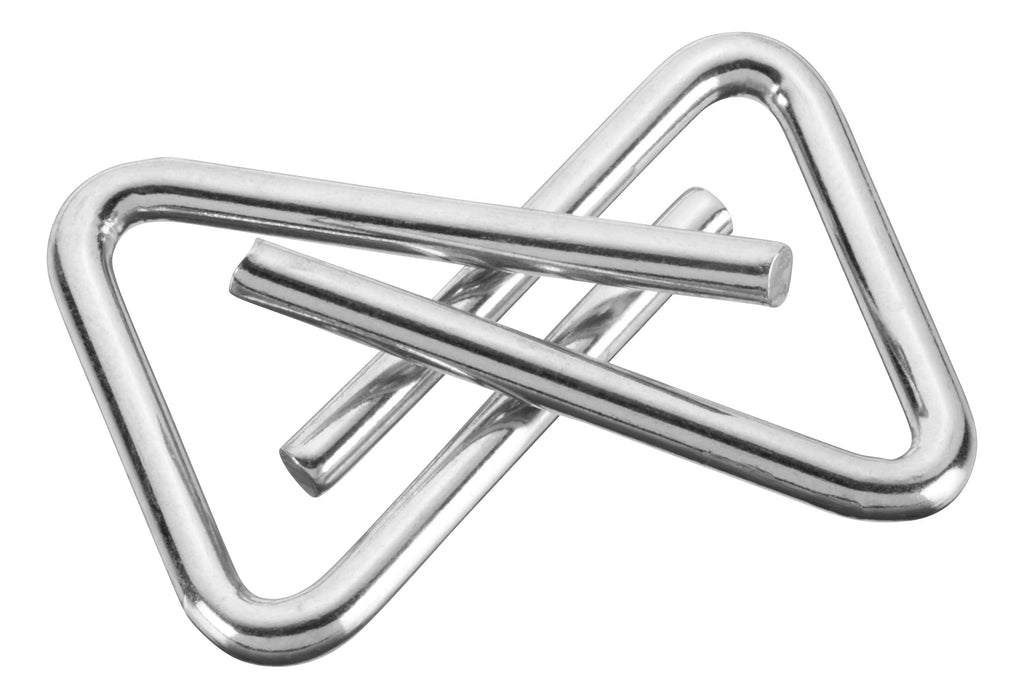 Toysmith Yay! Brain Bogglers Metal Puzzles (Set of 4)