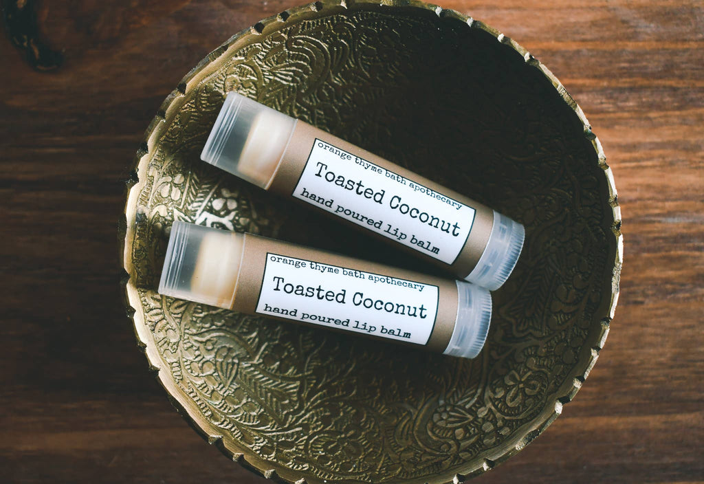 Orange Thyme Toasted Coconut Lip Balm