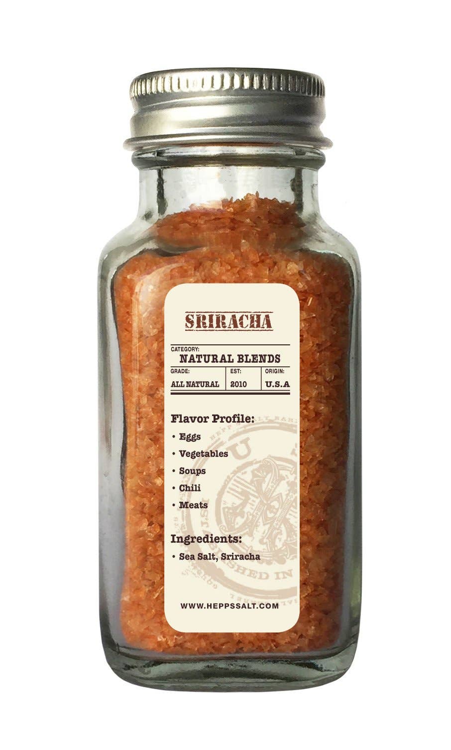 Hepp's Salt Co. Sriracha Sea Salt