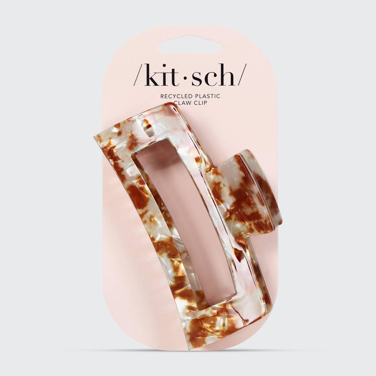 Kitsch Jumbo Claw Clip — Brown