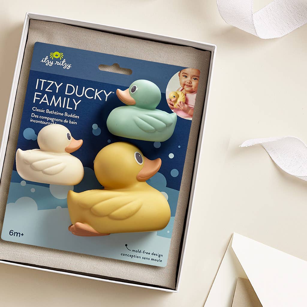 Itzy Ritzy Ducky Family Bath Toy Set