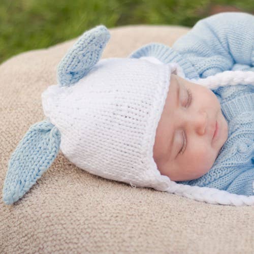 Huggalugs Hugbunny Blue Beanie