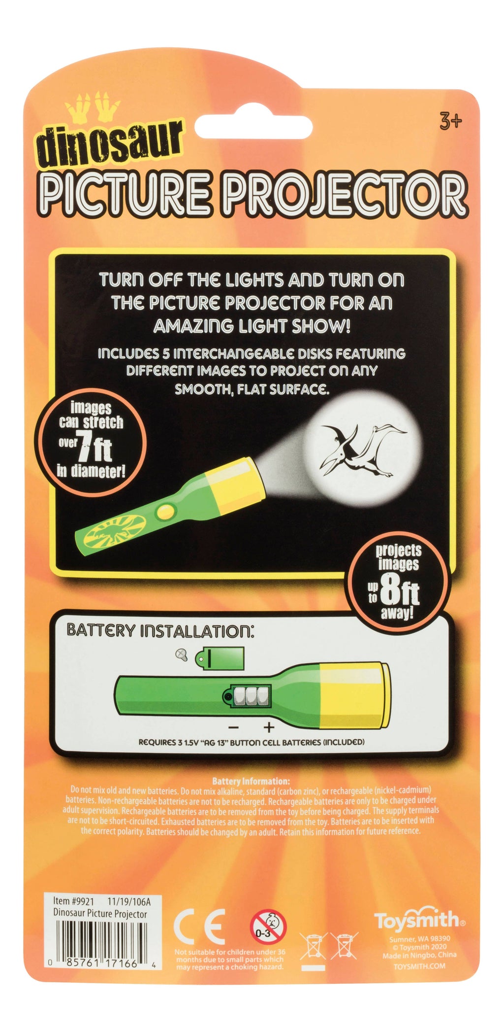 Toysmith Mini LED Picture Projector