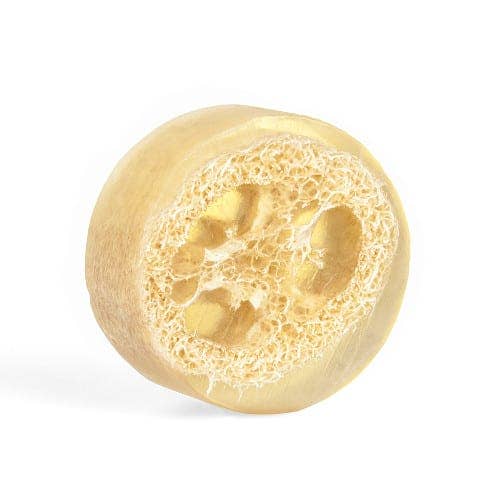 Heartland Fragrance White Ginger and Amber Exfoliating Loofa Soap